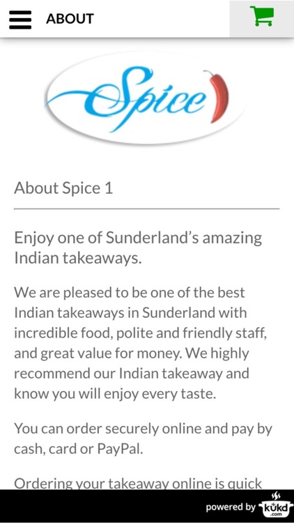 Spice 1 Indian Takeaway screenshot-3