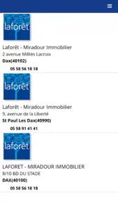 AGENCE IMMOBILIERE LAFORET DAX screenshot #5 for iPhone