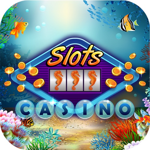 777 Slots Casino - Underwater World icon