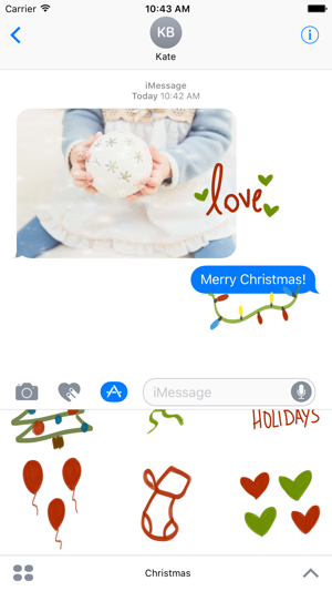 Christmas sticker - holiday stickers for iMessage(圖1)-速報App