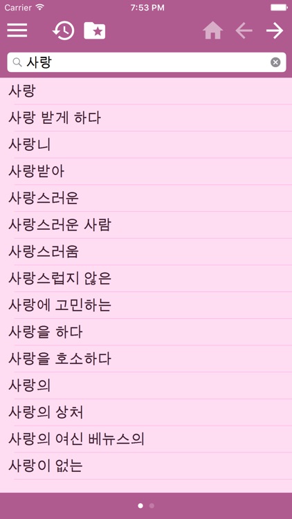 Korean Multilingual dictionary screenshot-3