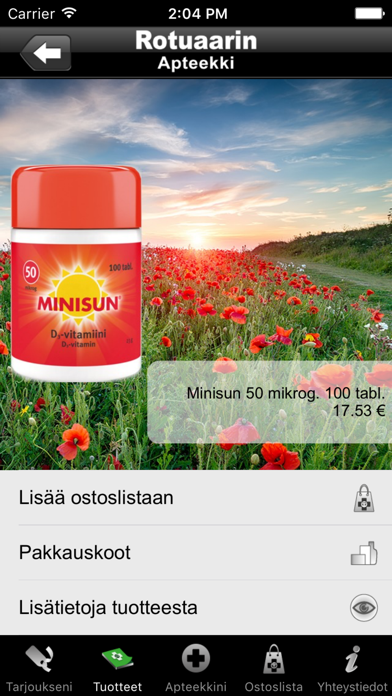 Screenshot #2 pour Minun Apteekkini