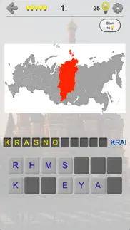 russian regions: quiz on maps & capitals of russia iphone screenshot 4