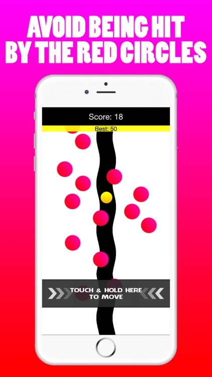 Avoid the Red Circle - An addictive arcade game