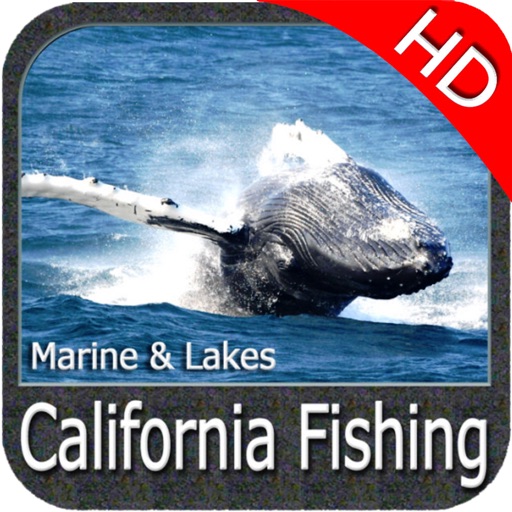 California fishing HD - GPS Map Navigator