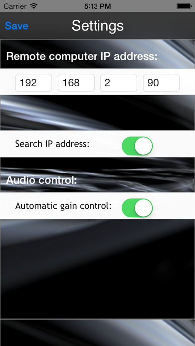 AirMic - WiFi Microphone Screenshot 3