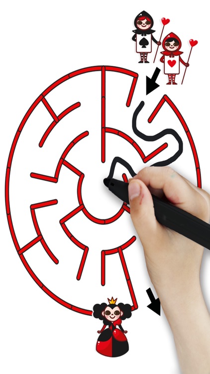 Mazes for girls – escape game to find the exit