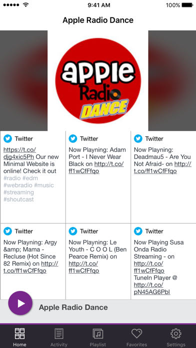 Screenshot #1 pour Apple Radio Dance