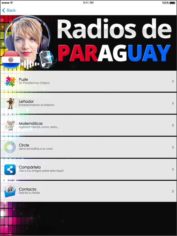 Screenshot #5 pour Emisoras Paraguay