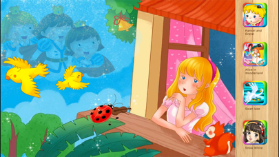 Screenshot #3 pour The Wild Swans Bedtime Fairy Tale iBigToy