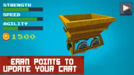 Game screenshot Block Mine Cart Racing Adventures 3D mod apk