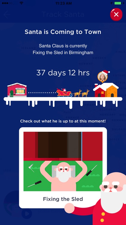 Santa Tracker - Where is Santa Claus? screenshot-3