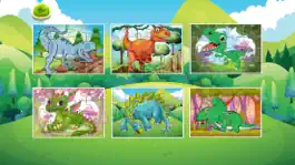 Game screenshot головоломки динозавров головоломки детей 6-7 лет apk
