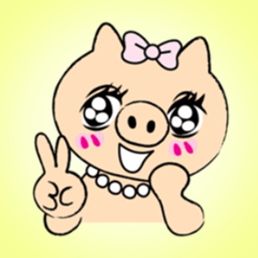 Sweet Piggie > Stickers! icon