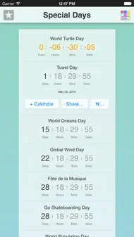Special Days App iphone bilder 1