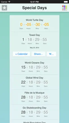 Special Days App iPhone image 2