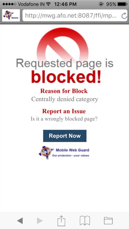 Mobile Web Guard