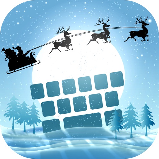 Winter Keyboard Theme – Frozen Skins, Emoji & Font iOS App