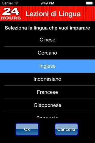 In 24 Ore Impara le lingue screenshot 2