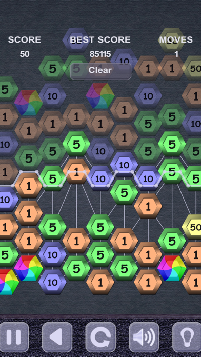 How to cancel & delete Big Hexagon Puzzle from iphone & ipad 3