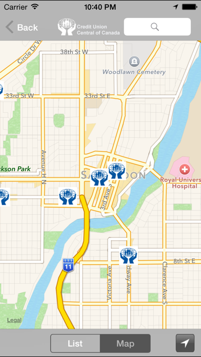 Screenshot #2 pour Credit Union Locator
