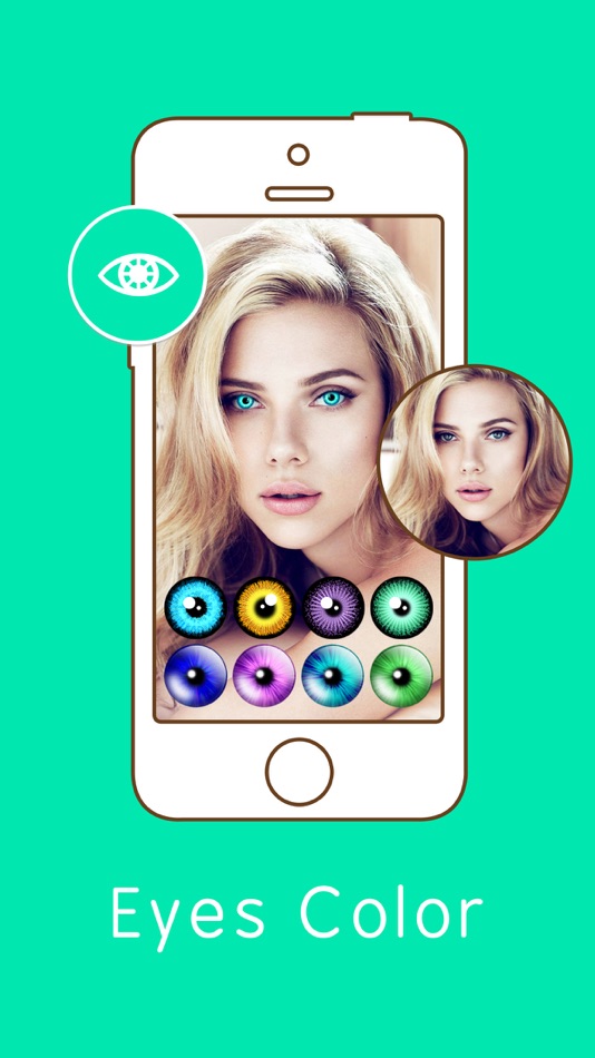 Eye Color Changer -Face Makeup - 4.3 - (iOS)
