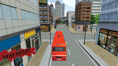 Screenshot #1 pour City Bus Driver Game : Passenger Bus City Driving Simulator 3D 2016