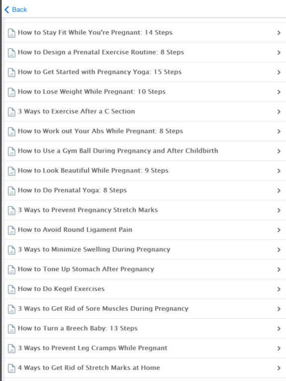 Pregnancy Exercises - Stay Fit While Pregnantのおすすめ画像2