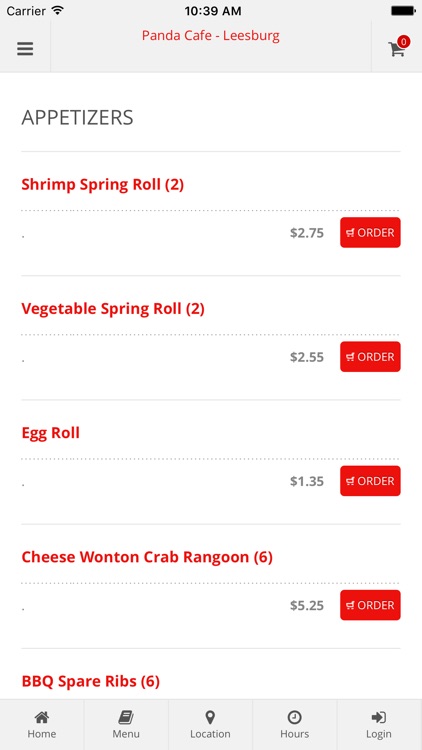 Panda Cafe - Leesburg