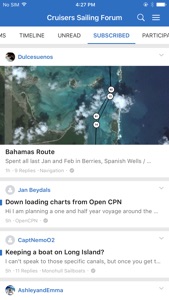 Sailing & Boating Community screenshot #1 for iPhone