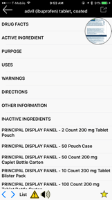 Drug Barcode Scanner Pro screenshot