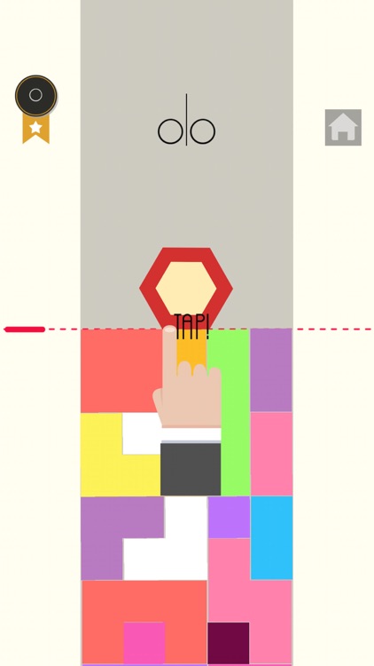 Defend Six-blocks tower hexagon puzzle game