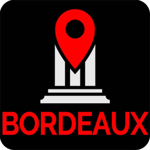 Bordeaux travel guide - offline map icon