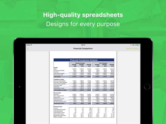 Excel Pro 用テンプレートのおすすめ画像3