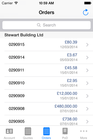 Elliotts App screenshot 3