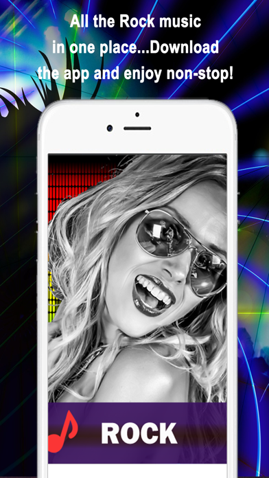 Screenshot #1 pour Rock Music Radios Free