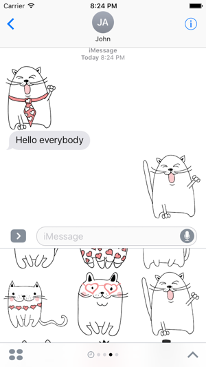 Cat Emotion Cute Sticker Pack 02(圖3)-速報App