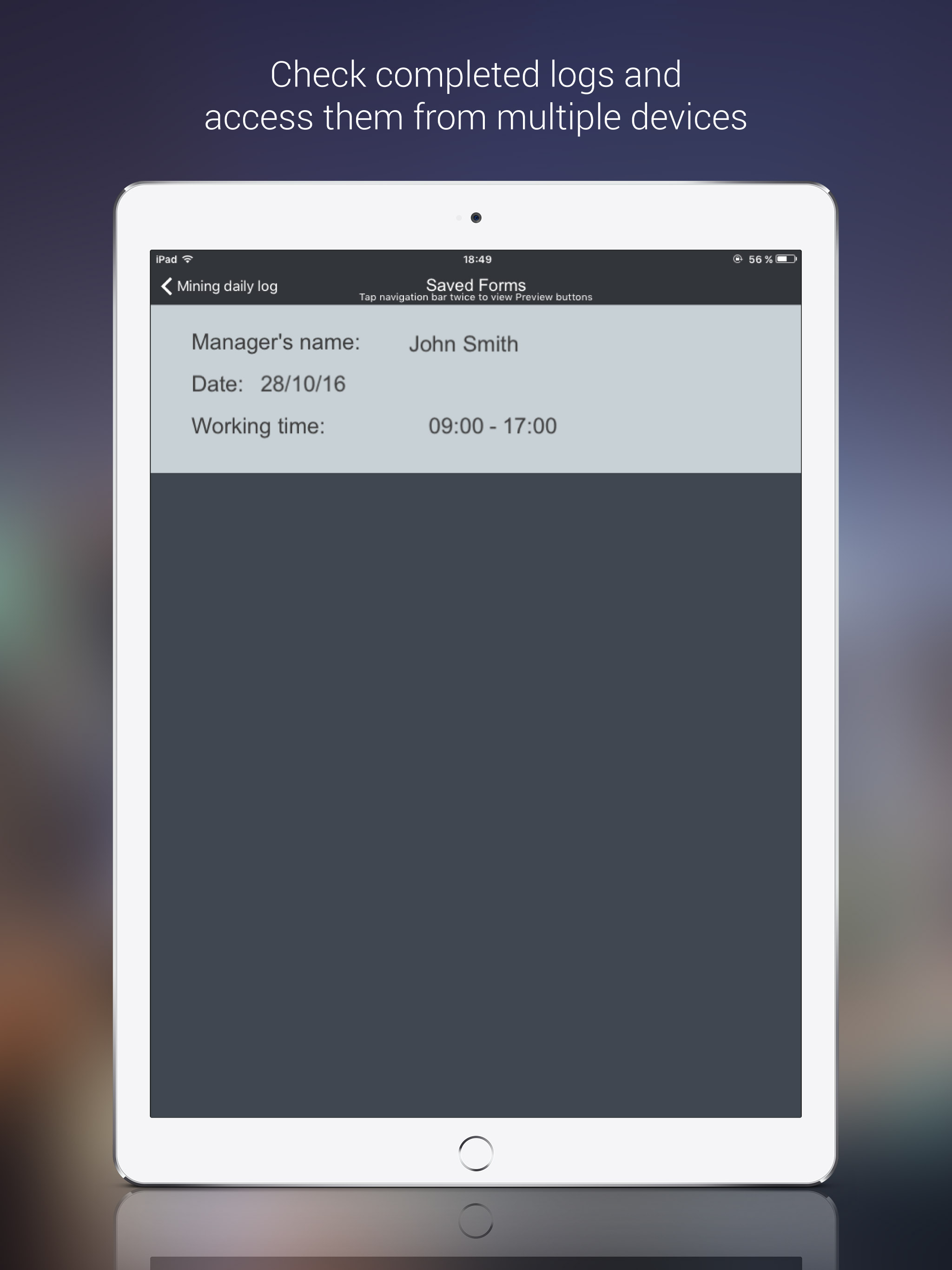 Mining Daily Log App screenshot 8