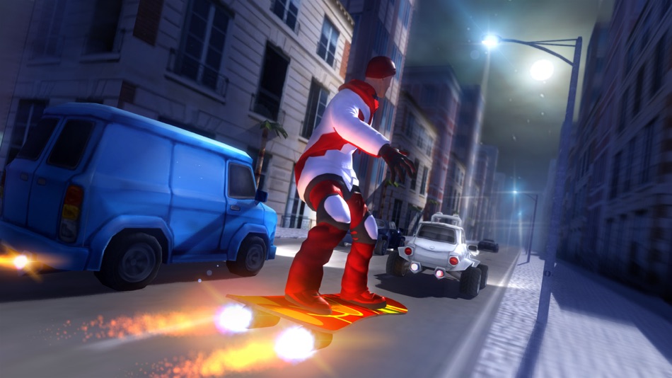 #5. Blazing Hover Board Rider (iOS) 由: 向宁 徐