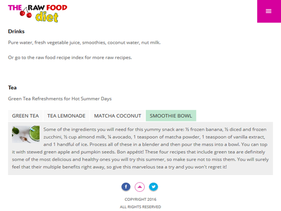 Screenshot #5 pour Raw Food Diet Plan for weight loss fast