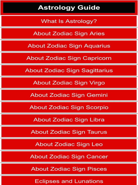 Screenshot #4 pour astrology guide 2016