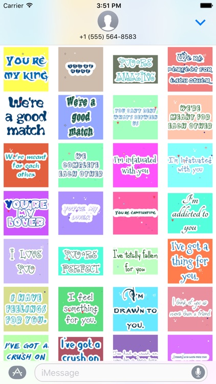 Animated Love Message Gif Stickers screenshot-3