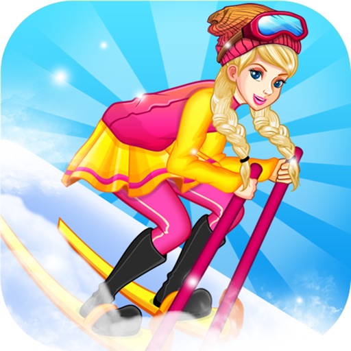 Amazing Princess Ski Safari Icon