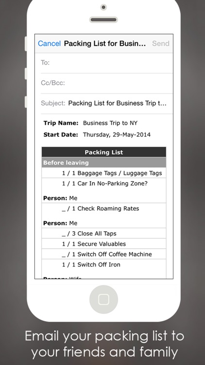 Packing Planner PRO- Travel List for Trip Advisor screenshot-3