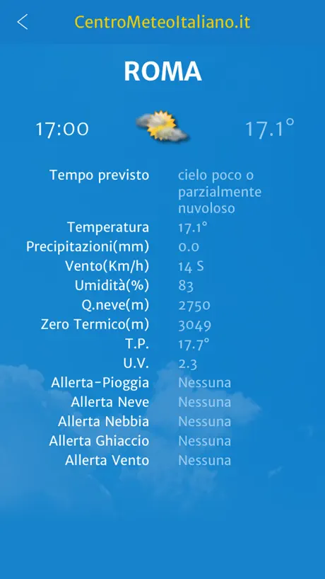 Meteo - Previsioni by Centro Meteo Italiano