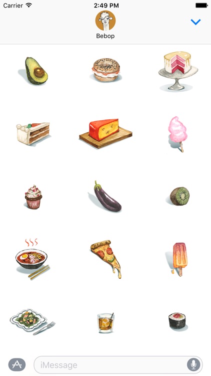 Munchums - Food stickers with feelings