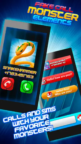 Game screenshot Fake Call Monster Elements mod apk