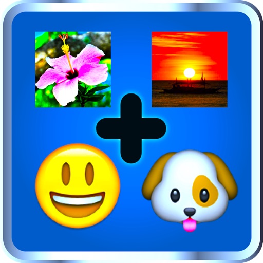 Pic Plus Emoji - What's the Word? ~ Free Rebus Puzzle Game Icon