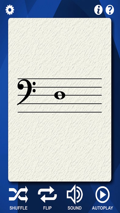 Bass Guitar Flash Cards