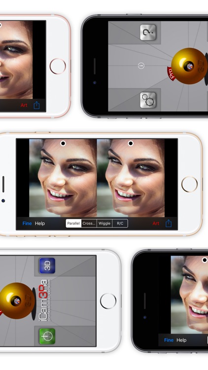 iCam3Ra Lite - 3D Camera Photo Video Maker screenshot-3
